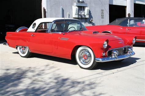 For &x27;57; the front bumper was reshaped, allowing for a larger grill and the rear tailfins and tail lamps were enlarged. . 1956 ford thunderbird restoration